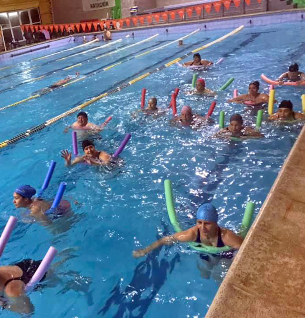 Gimnasia en el agua